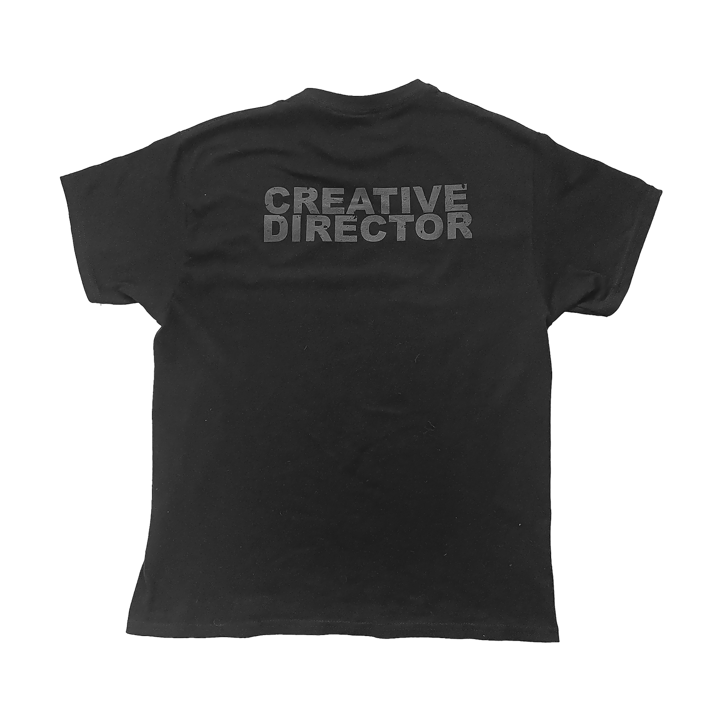 odd georg felix creative director t-shirt black with black text