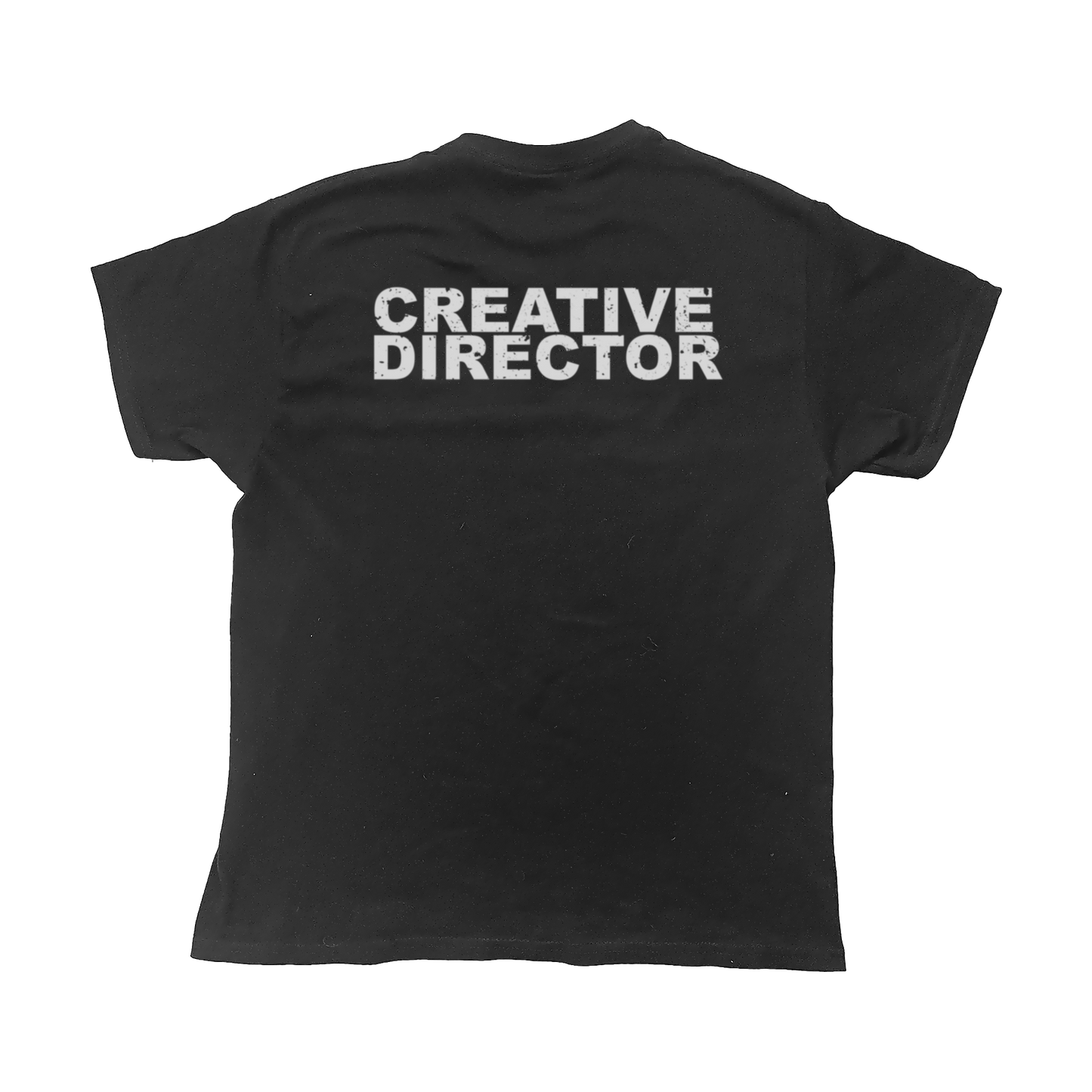 odd georg felix creative director t-shirt black with white text