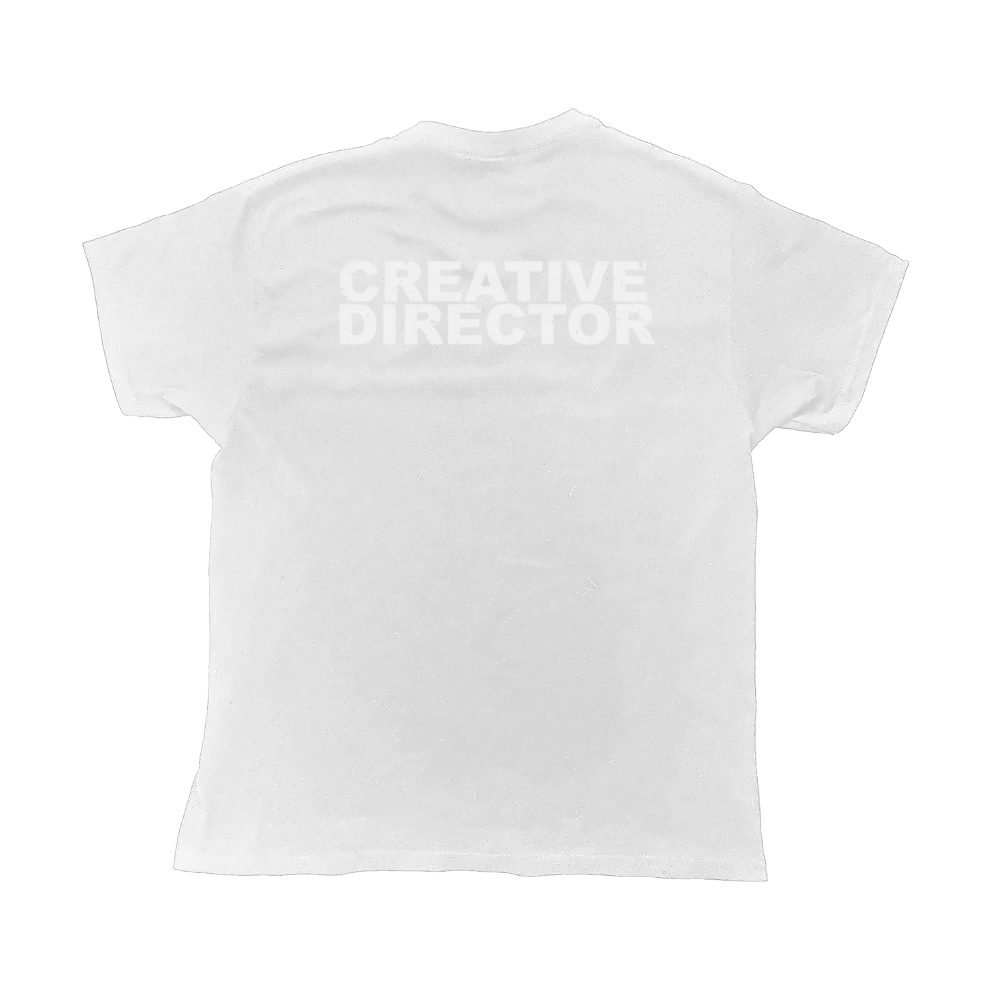 odd georg felix creative director t-shirt white with white print