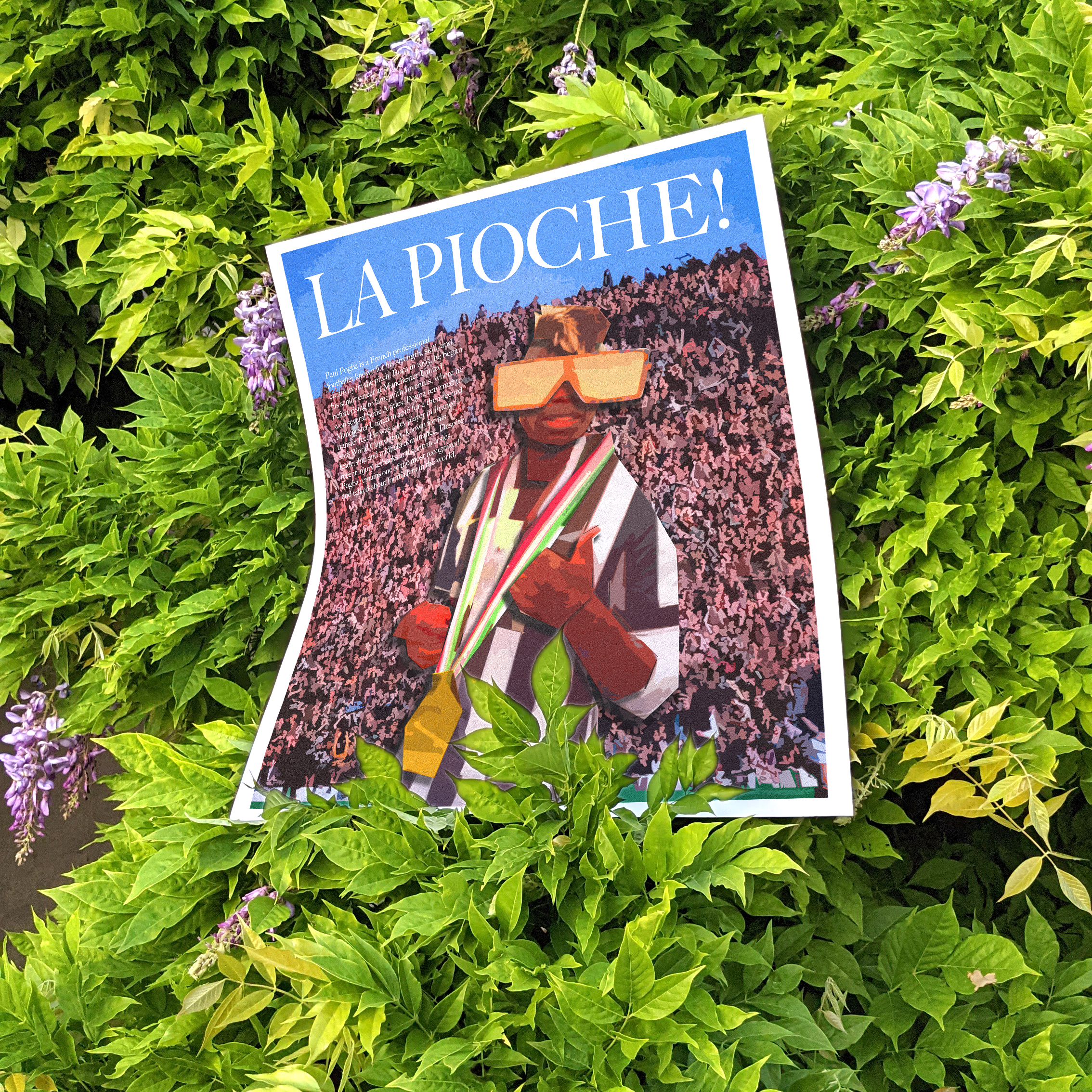 LA PIOCHE-POSTER